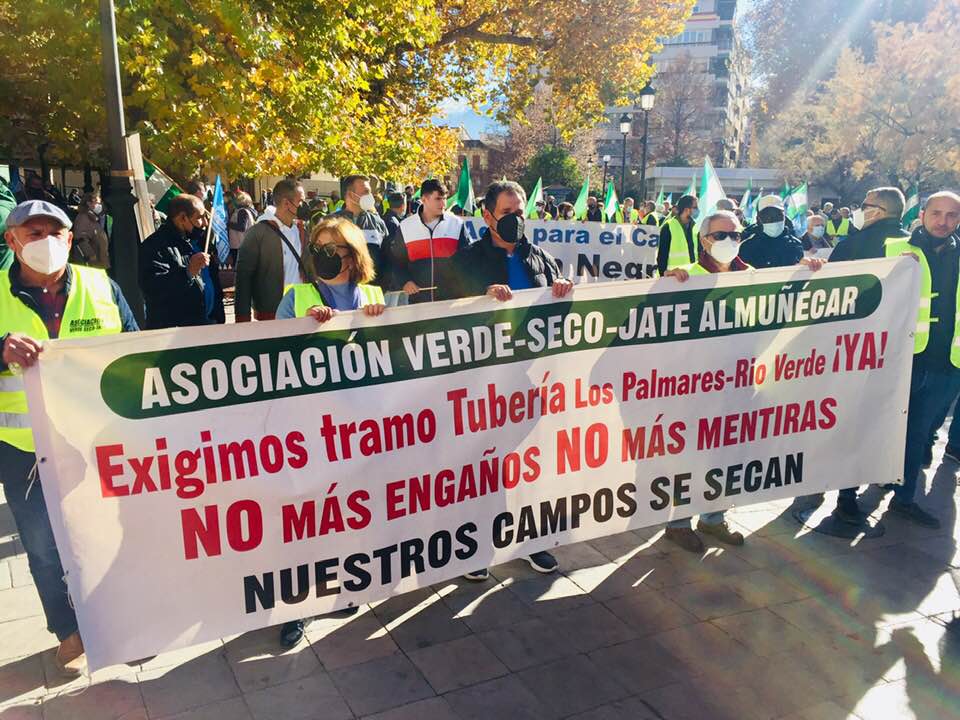Convocado un PARO GENERAL el 14 de diciembre en apoyo a la agricultura de Almuñécar y La Herradura.